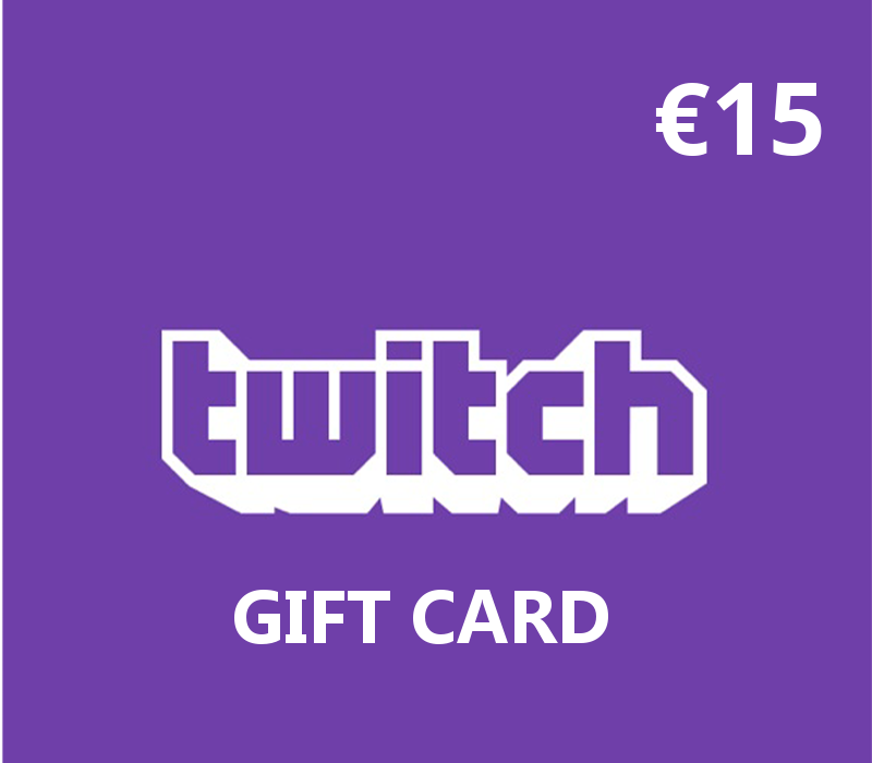 Twitch EUR 15 Gift Card ES cover art
