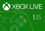 XBOX Live $35 Prepaid Card cover art