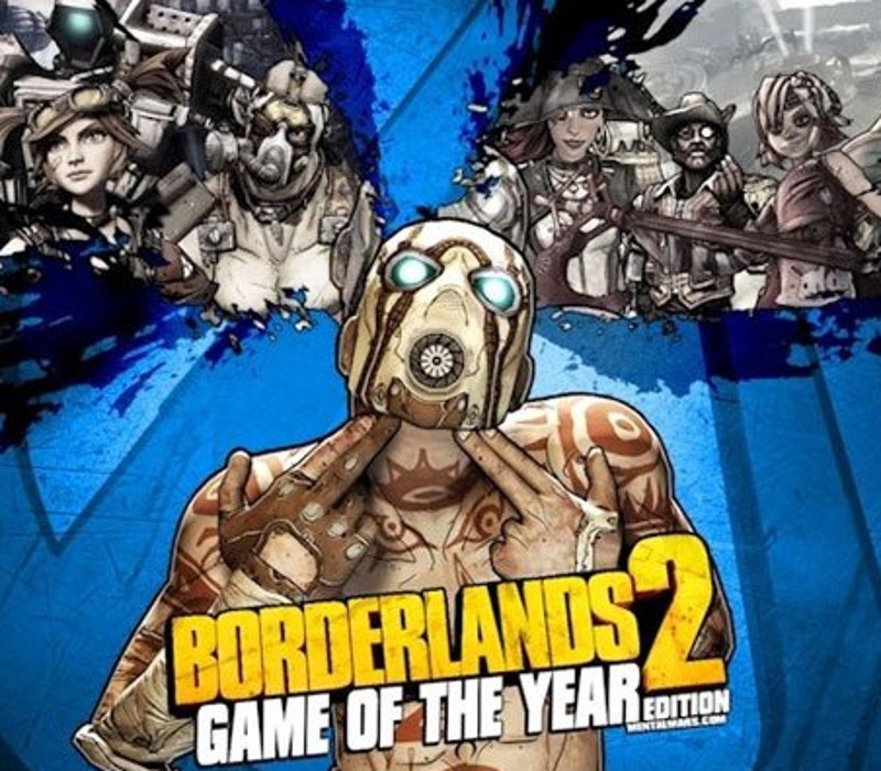 Borderlands 2 Game of the Year Edition cover art