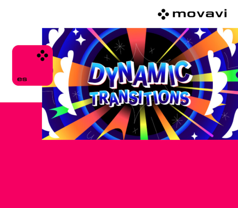 Movavi Video Editor 2025 - Dynamic Transitions Pack DLC cover art