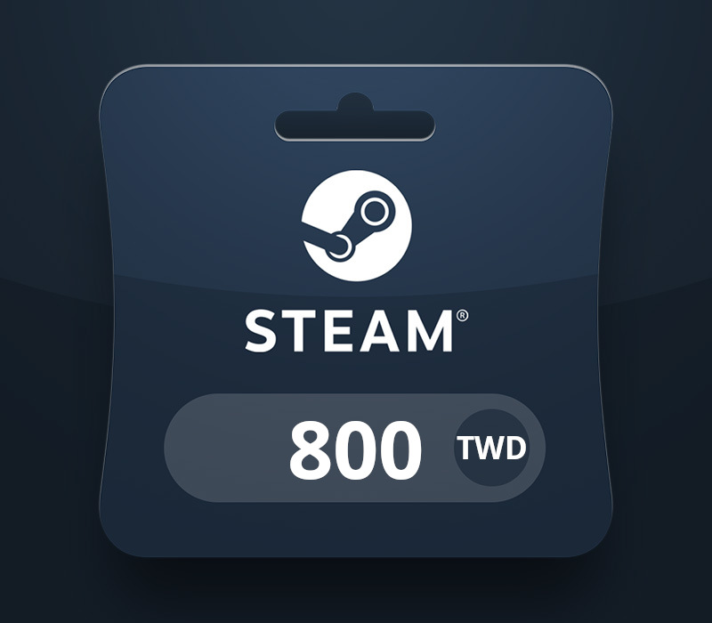 Steam Wallet TWD 800 Gift Card cover art