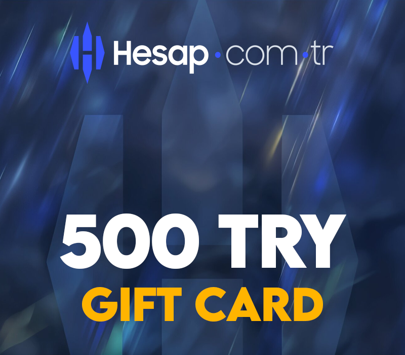 Hesap.com.tr TRY 500 Gift Card cover art