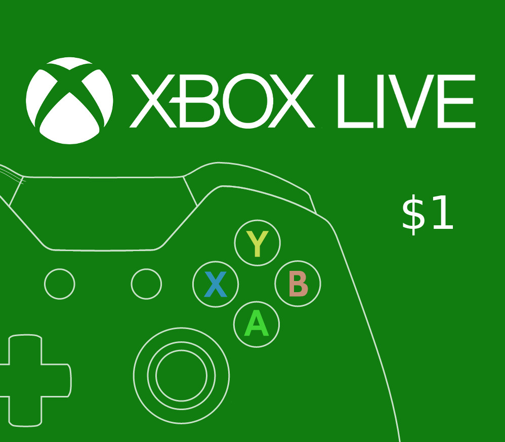 XBOX Live $1 Prepaid Card cover art