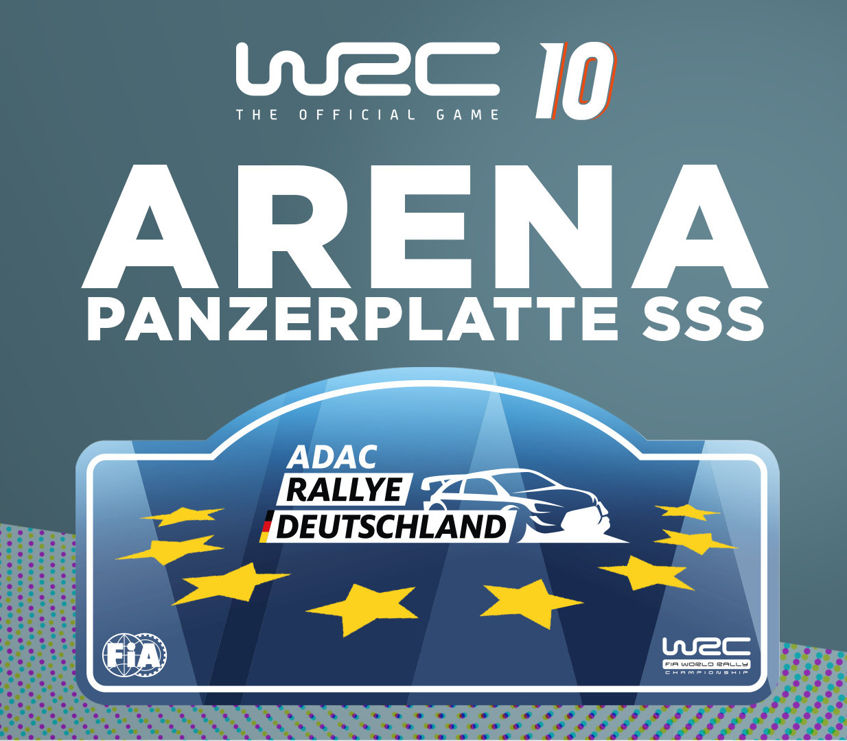 WRC 10 - Arena Panzerplatte SSS DLC cover art