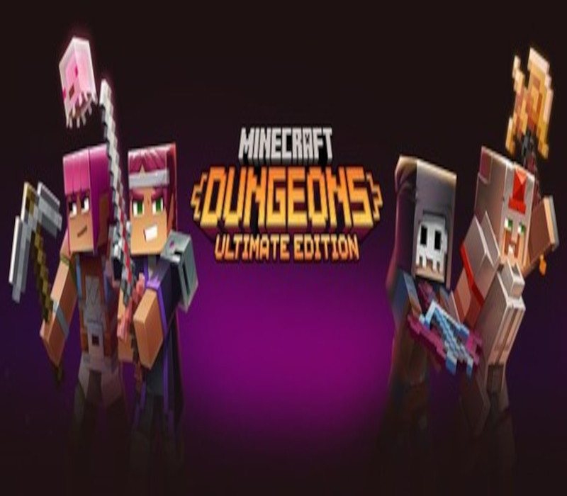 Minecraft Dungeons Ultimate Edition cover art