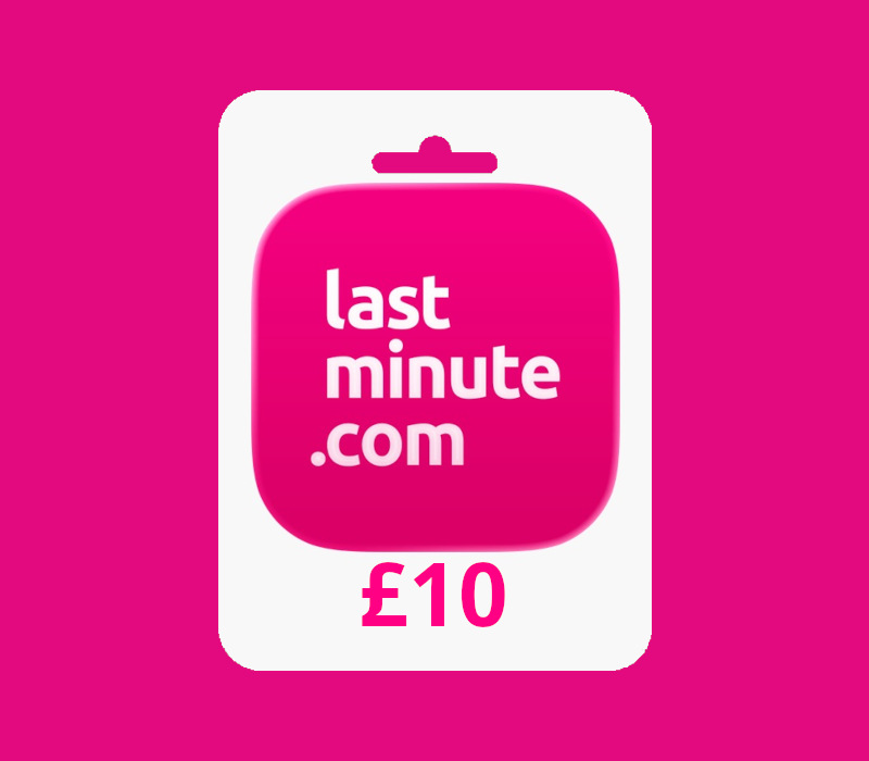 Lastminute.com GBP 10 Gift Card cover art