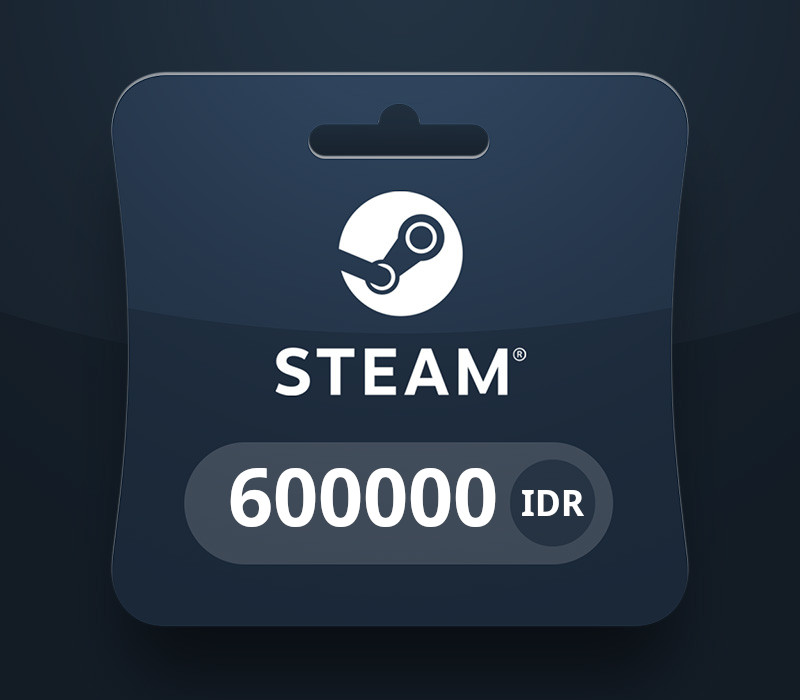 Steam Wallet IDR 600000 Gift Card cover art
