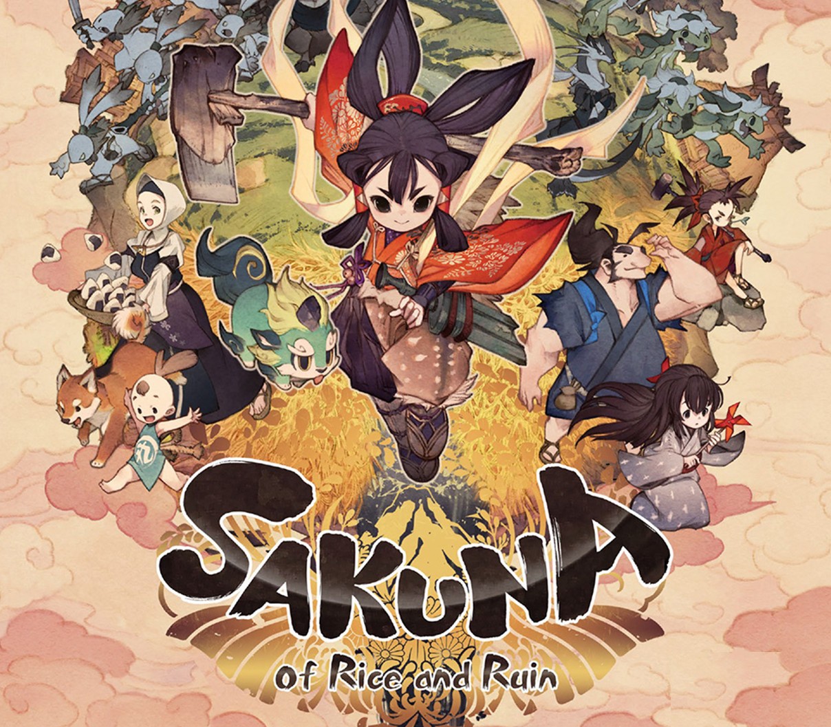 Sakuna: Of Rice And Ruin Nintendo Switch Access cover art
