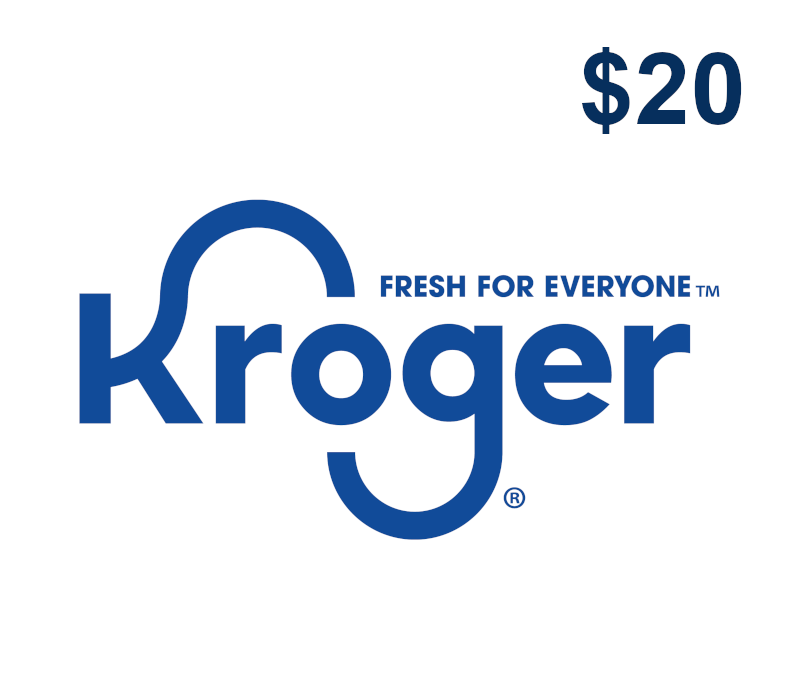 Kroger USD 20 Gift Card cover art