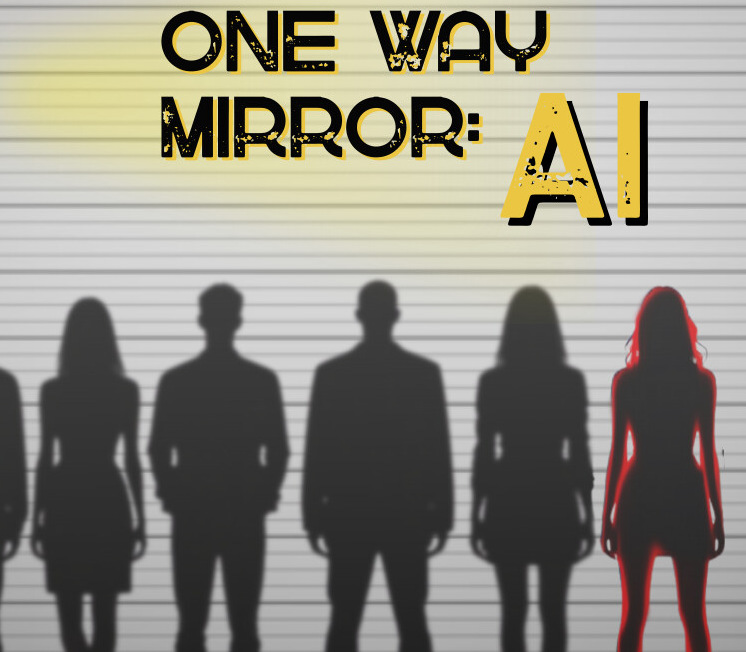 One Way Mirror: AI cover art