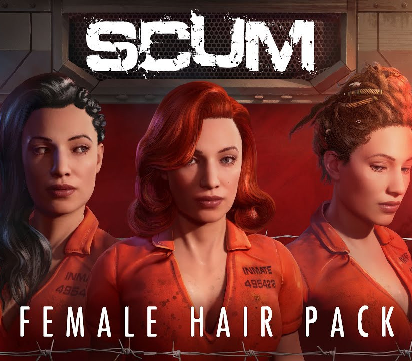 SCUM - Female Hair Pack DLC cover art