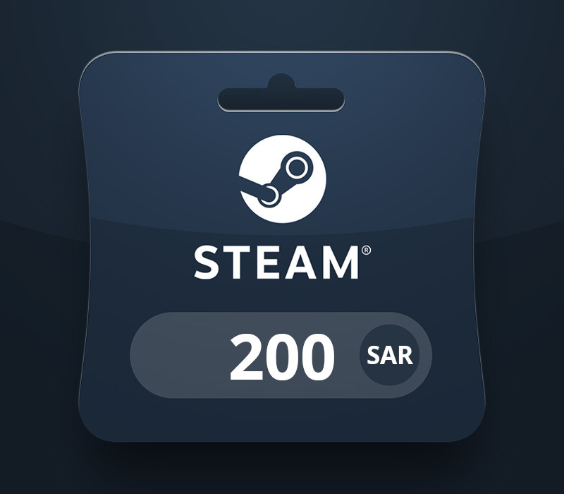 Steam Wallet SAR 200 Gift Card cover art