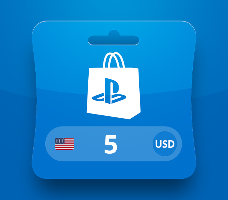 PlayStation Network Card USD 5 Gift Card cover art