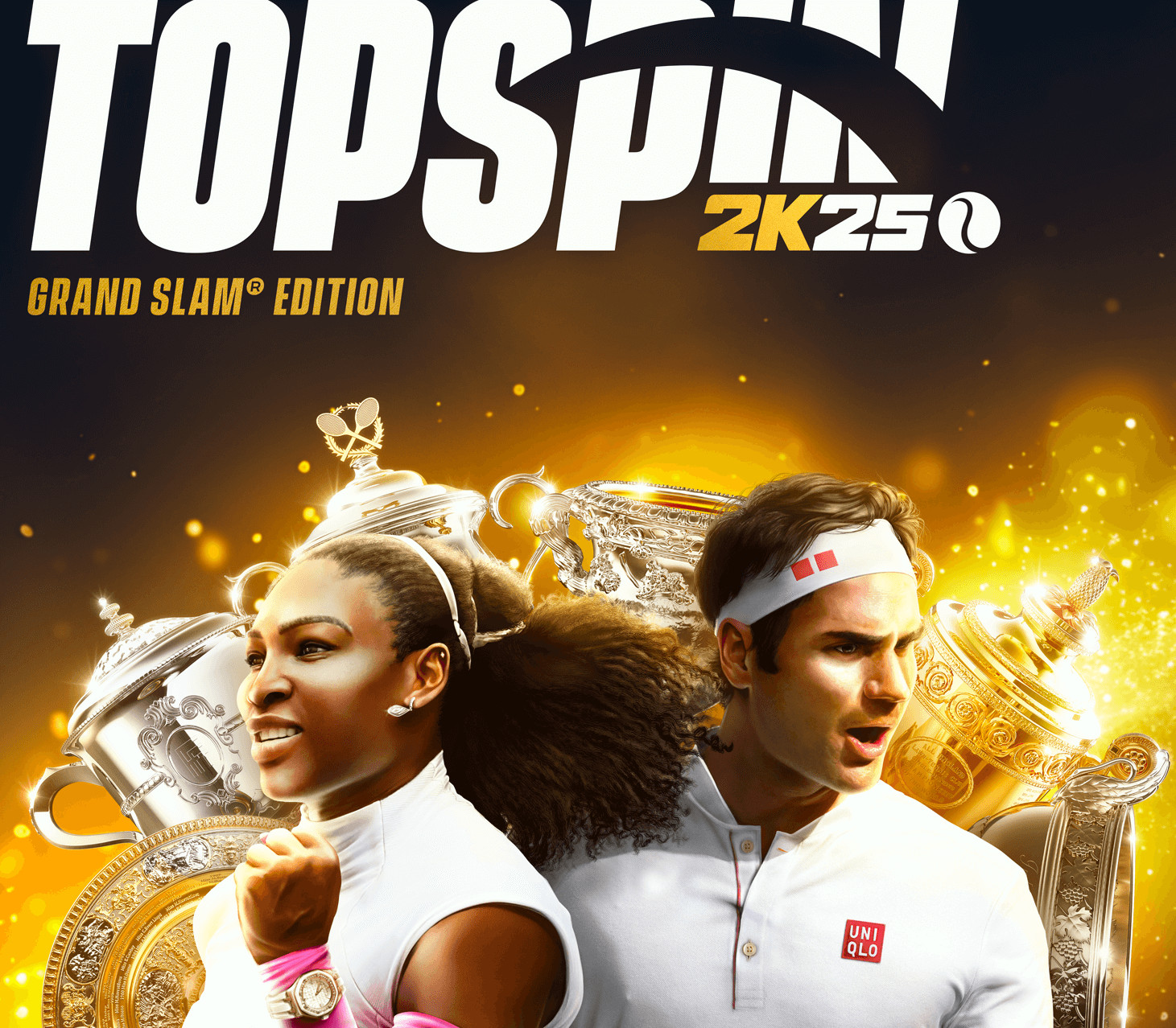 TopSpin 2K25 Grand Slam Edition cover art