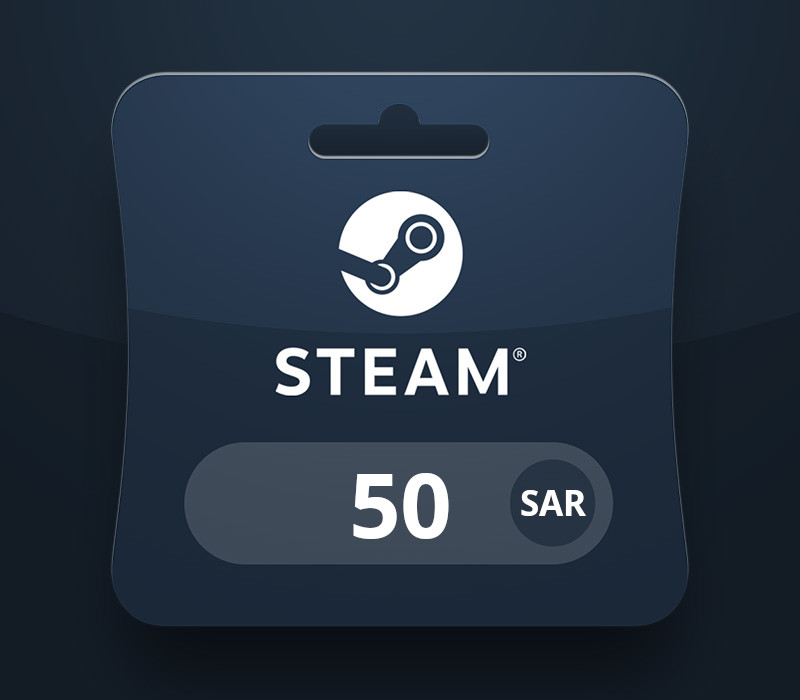 Steam Wallet SAR 50 Gift Card cover art
