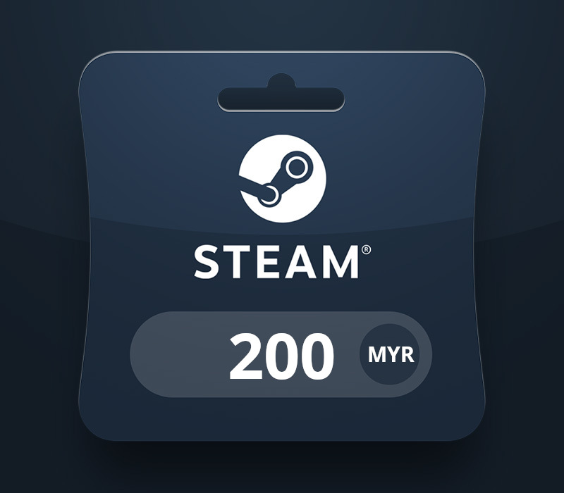 Steam Wallet MYR 200 Gift Card cover art
