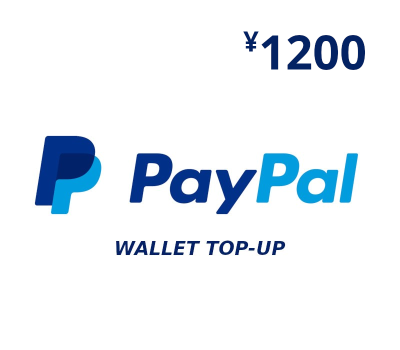 PayPal Wallet JPY 1200 Top Up cover art