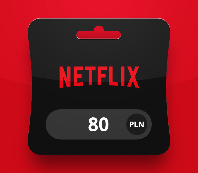 Netflix PLN 80 Gift Card PL cover art