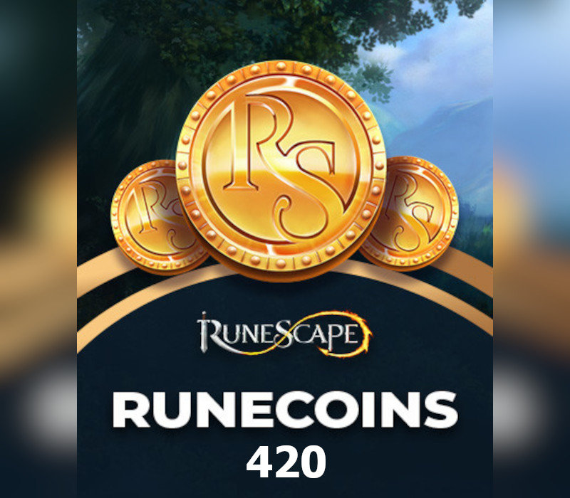 RuneScape - 420 RuneCoins Manual Delivery cover art