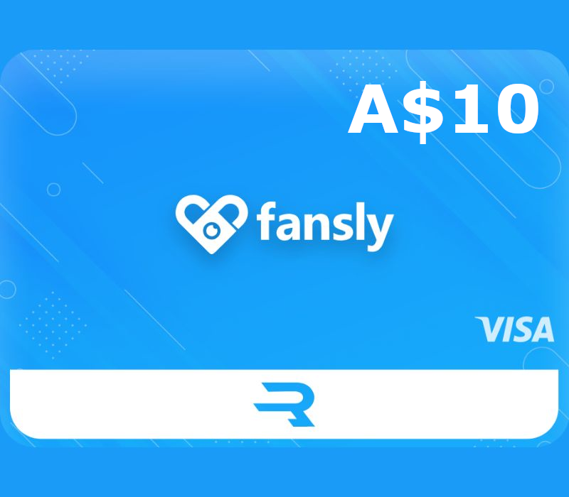 Rewarble Fansly AUD 10 Gift Card cover art