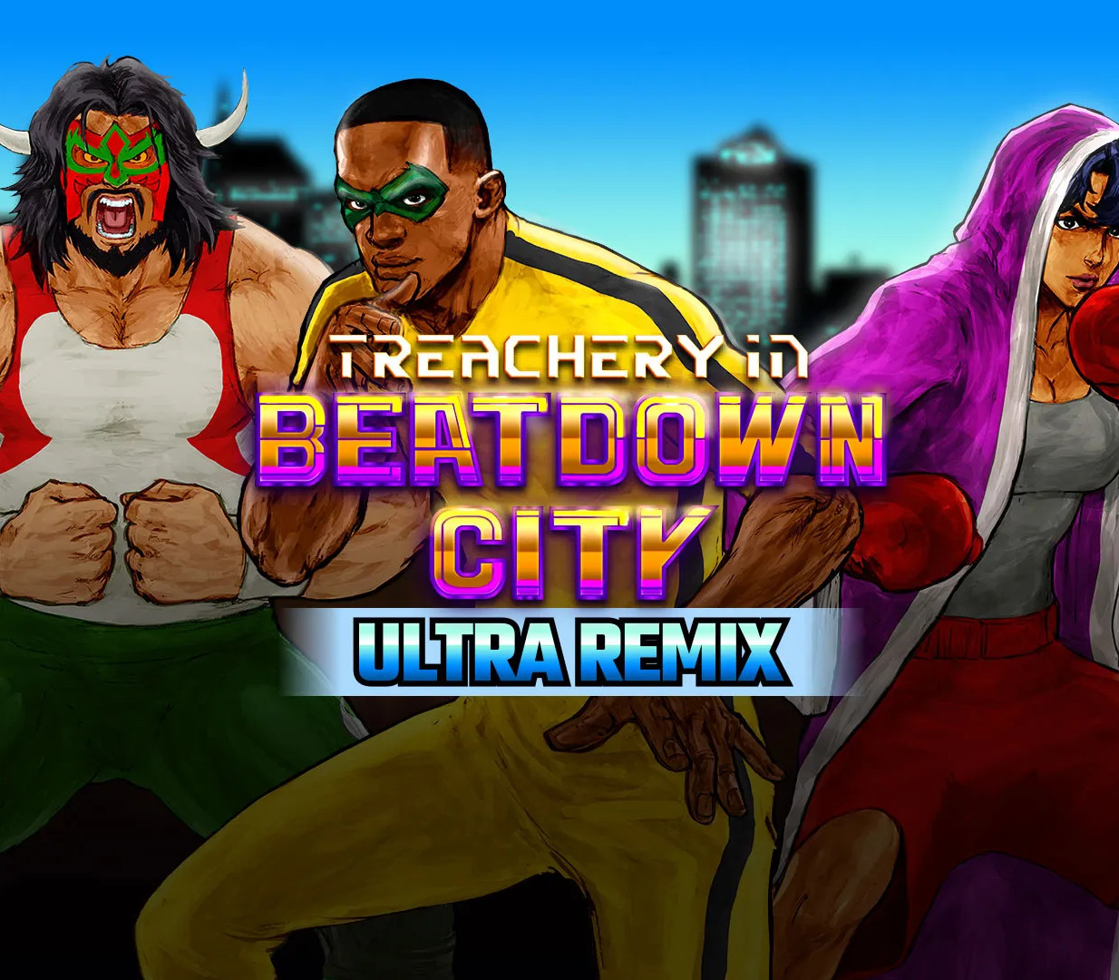 Treachery in Beatdown City - Ultra Remix DLC cover art