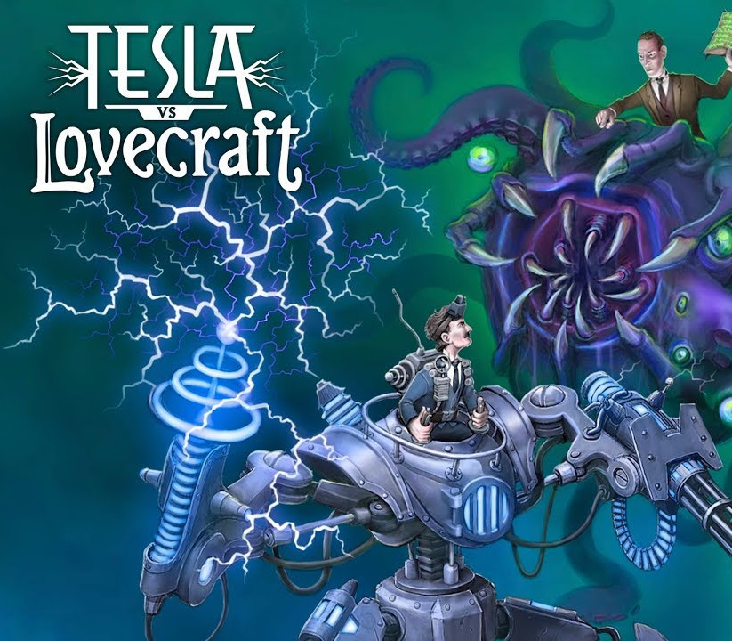 Tesla vs Lovecraft cover art