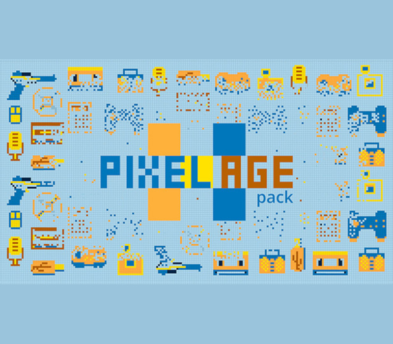Movavi Slideshow Maker 8 - Pixel Age Pack DLC cover art