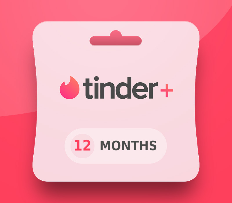 Tinder Plus - 12-Month Subscription Key DK cover art
