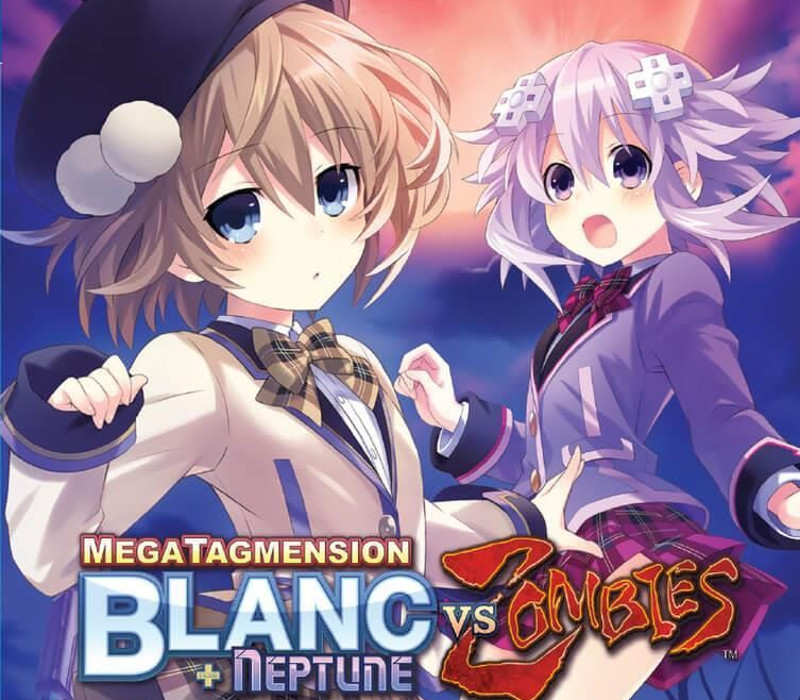 MegaTagmension Blanc + Neptune VS Zombies cover art
