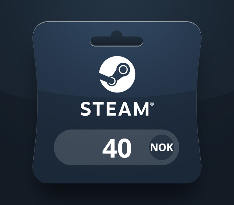 Steam Wallet NOK 40 Gift Card NO cover art