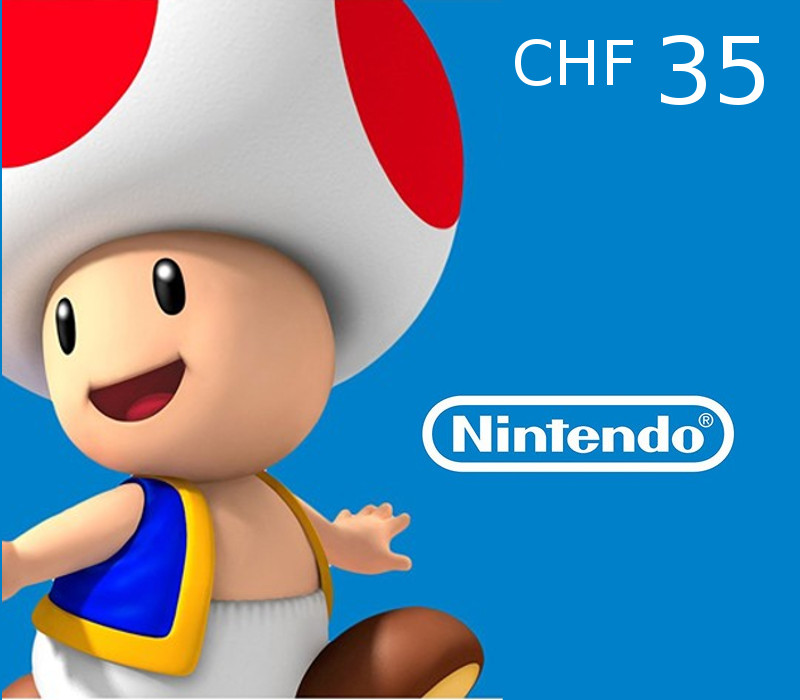 Nintendo eShop Prepaid Card CHF 35 CH cover art