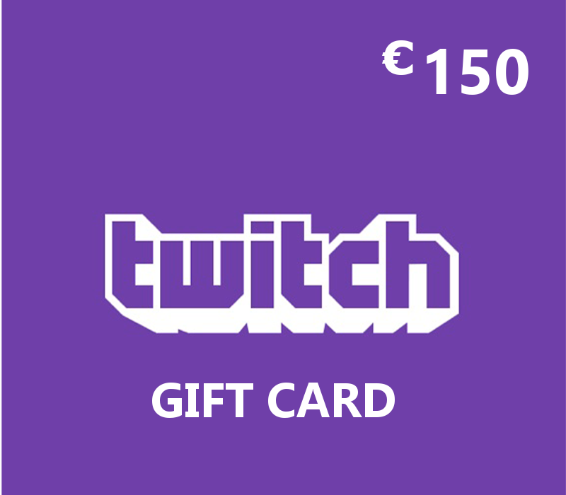 Twitch €150 Gift Card NL cover art
