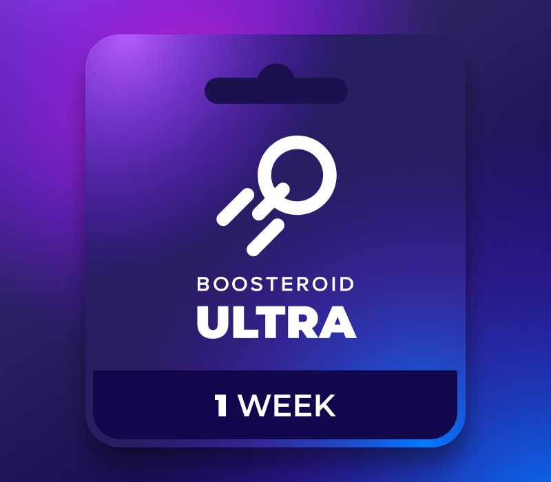 Boosteroid Cloud Gaming ULTRA - 1 Week Subscription cover art