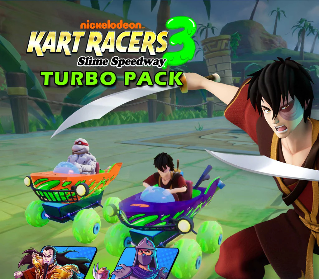 Nickelodeon Kart Racers 3: Slime Speedway Turbo Edition cover art