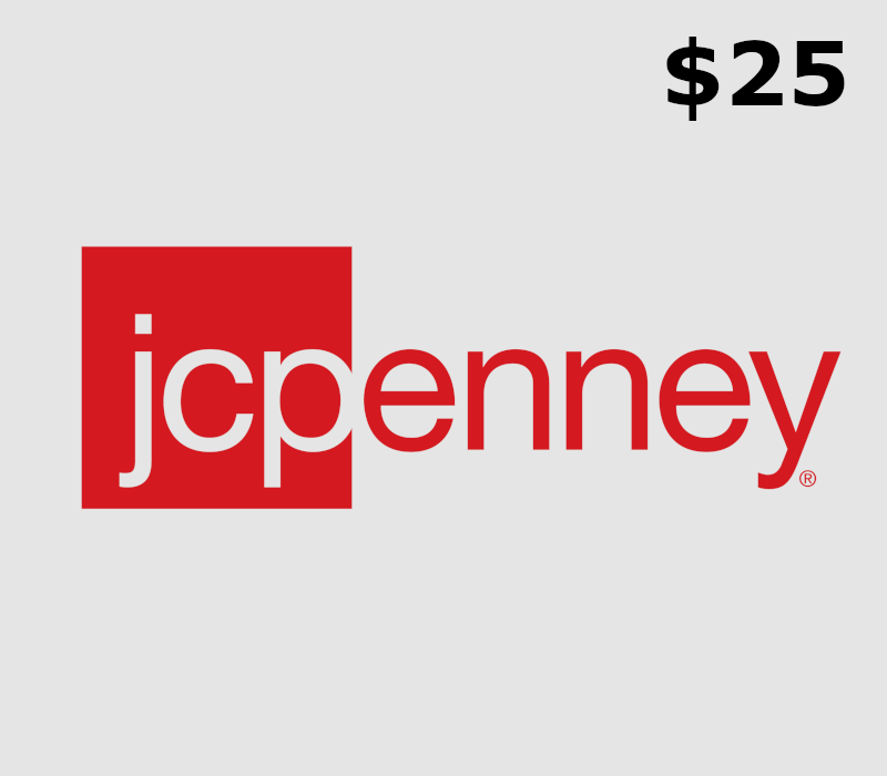 JCPenney $25 Gift Card cover art