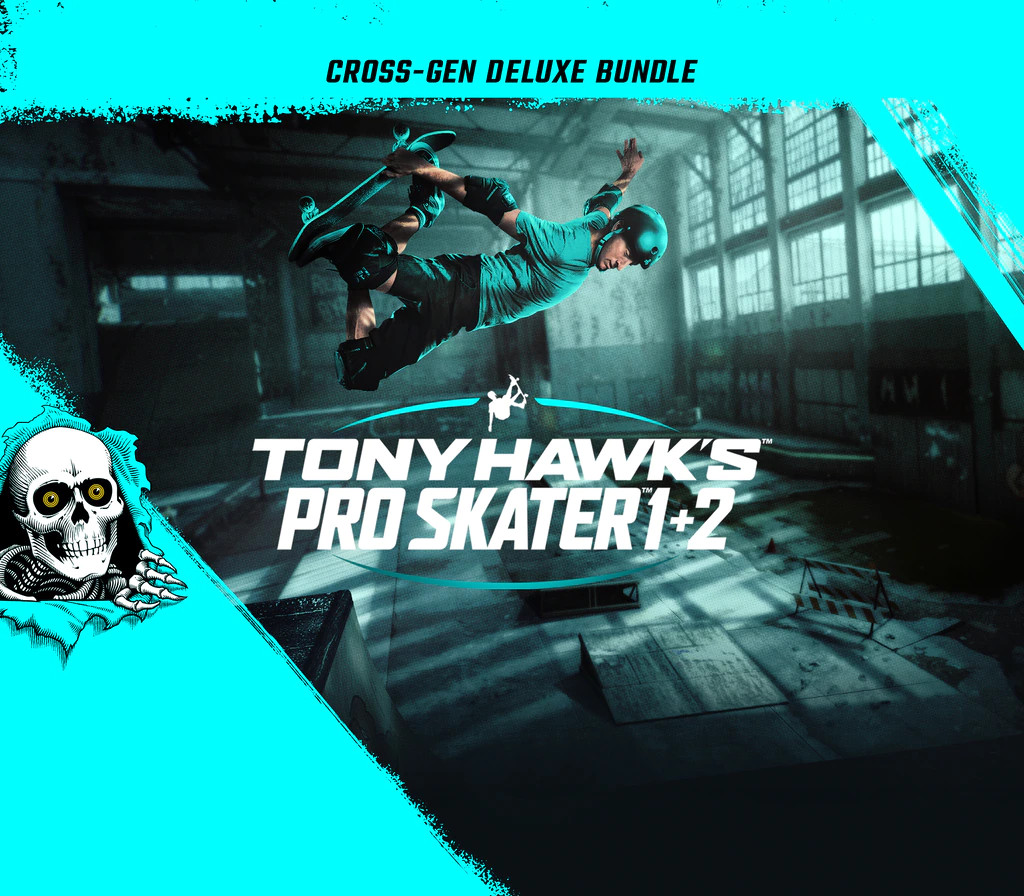 Tony Hawk's Pro Skater 1 + 2 - Cross-Gen Deluxe Bundle cover art