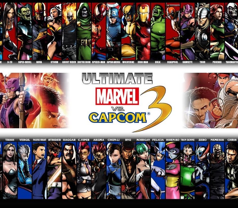 Ultimate Marvel vs. Capcom 3 cover art