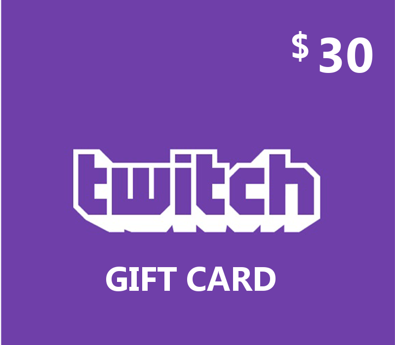 Twitch USD 30 Gift Card cover art