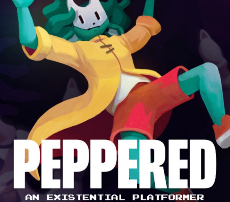 PEPPERED: an existential platformer cover art