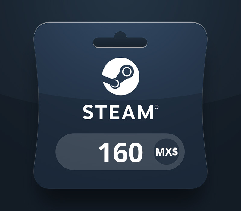 Steam Wallet MXN 160 Gift Card cover art