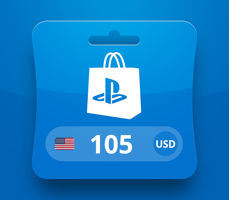 PlayStation Network Card USD 105 Gift Card cover art