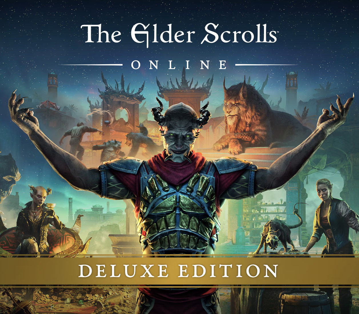 The Elder Scrolls Online: Deluxe Edition cover art