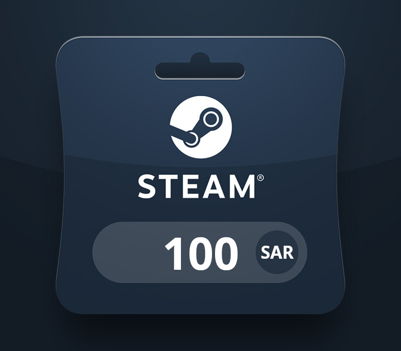 Steam Wallet SAR 100 Gift Card cover art