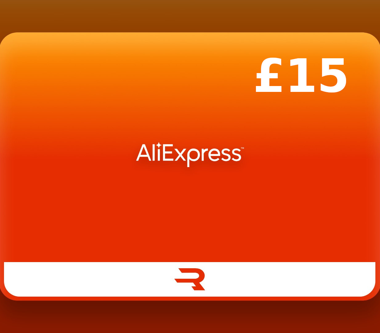 Rewarble AliExpress GBP 15 Gift Card cover art