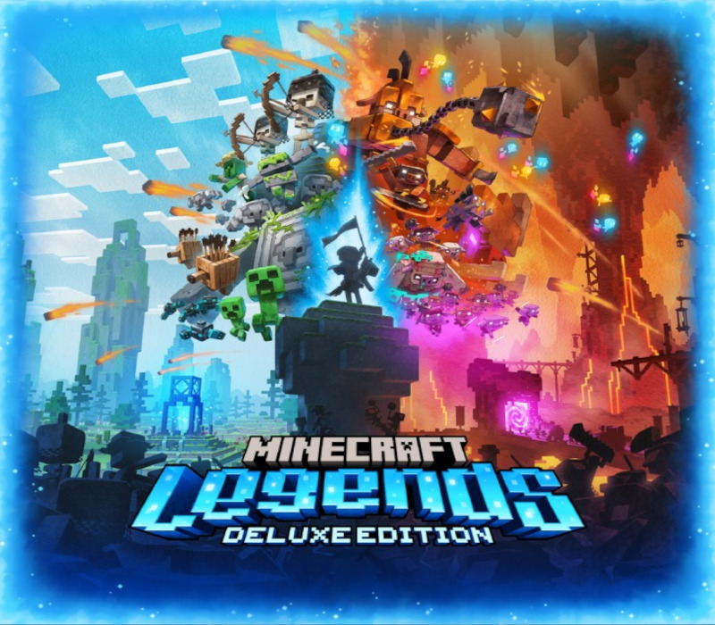 Minecraft Legends Deluxe Edition cover art