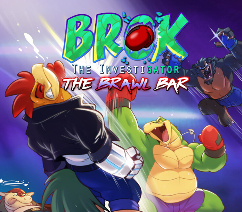 BROK the InvestiGator - The Brawl Bar DLC cover art