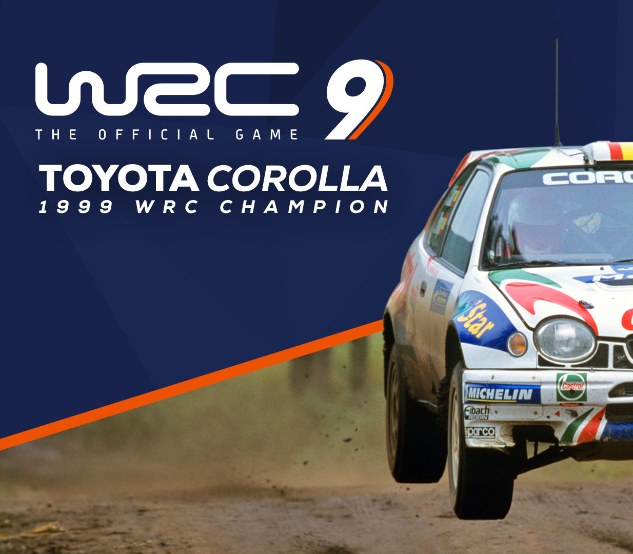 WRC 9 - Toyota Corolla 1999 DLC cover art
