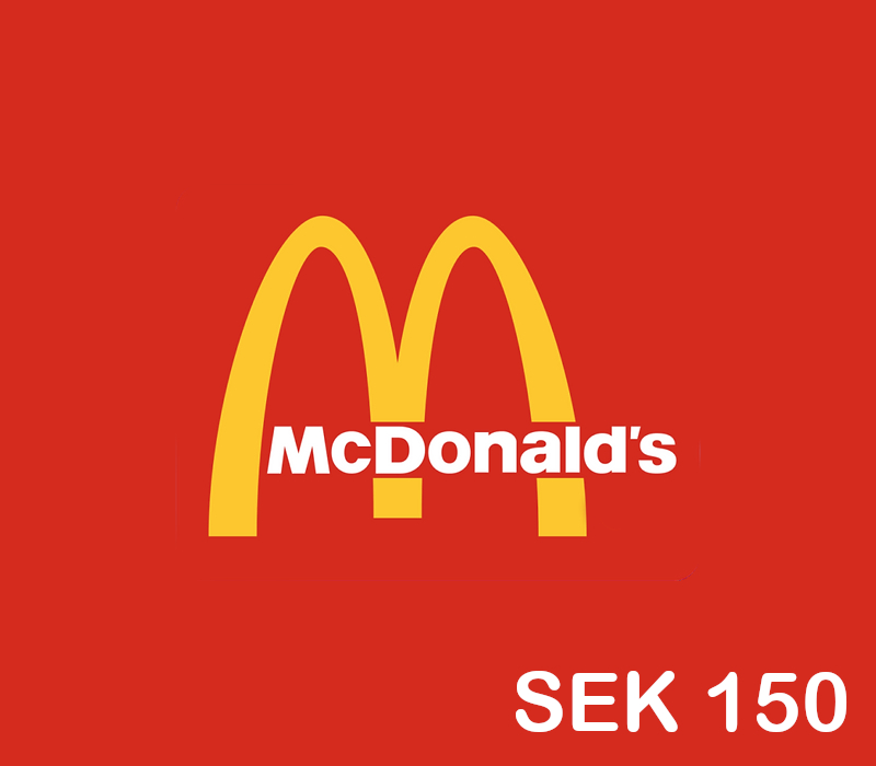 Mcdonalds SEK 150 Gift Card SE cover art