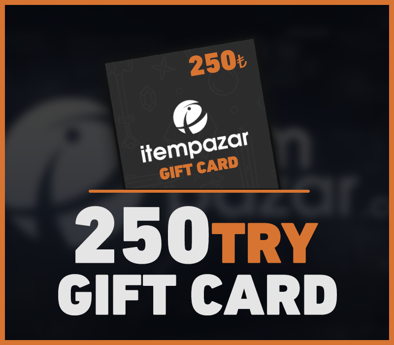 itempazar 250 TRY Gift Card cover art