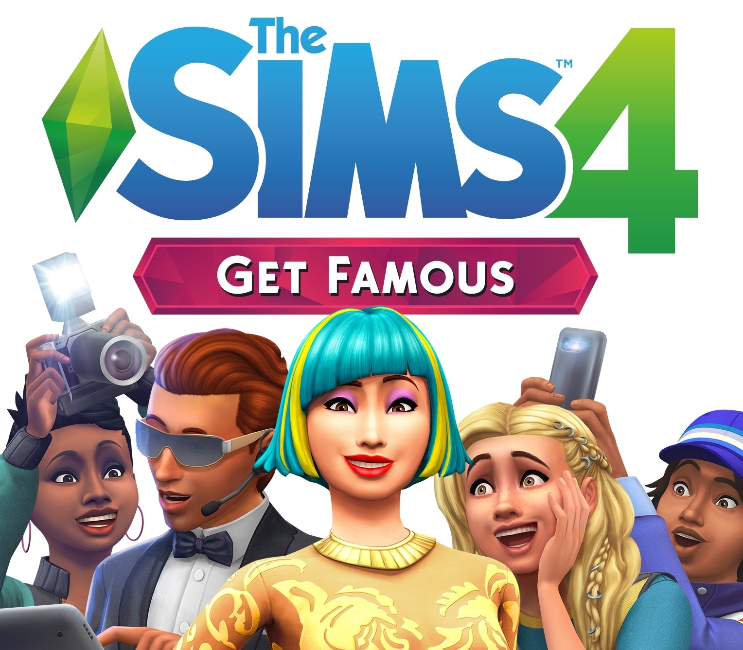 The Sims 4 - Get Famous DLC cover art